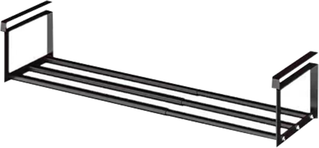 Adjustable Expandable Hanging Shoe Rack | Under Cabinet Organizer Shelf  Space-Saving Storage for Shoes, Kitchenware, and Bathroom Essentials